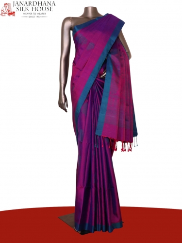 Exclusive Handloom Thread Weave Soft Silk Saree